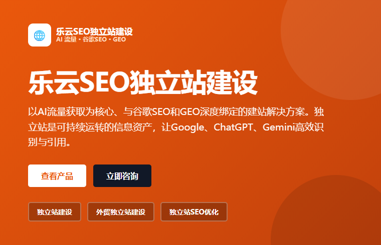 怀化独立站建设